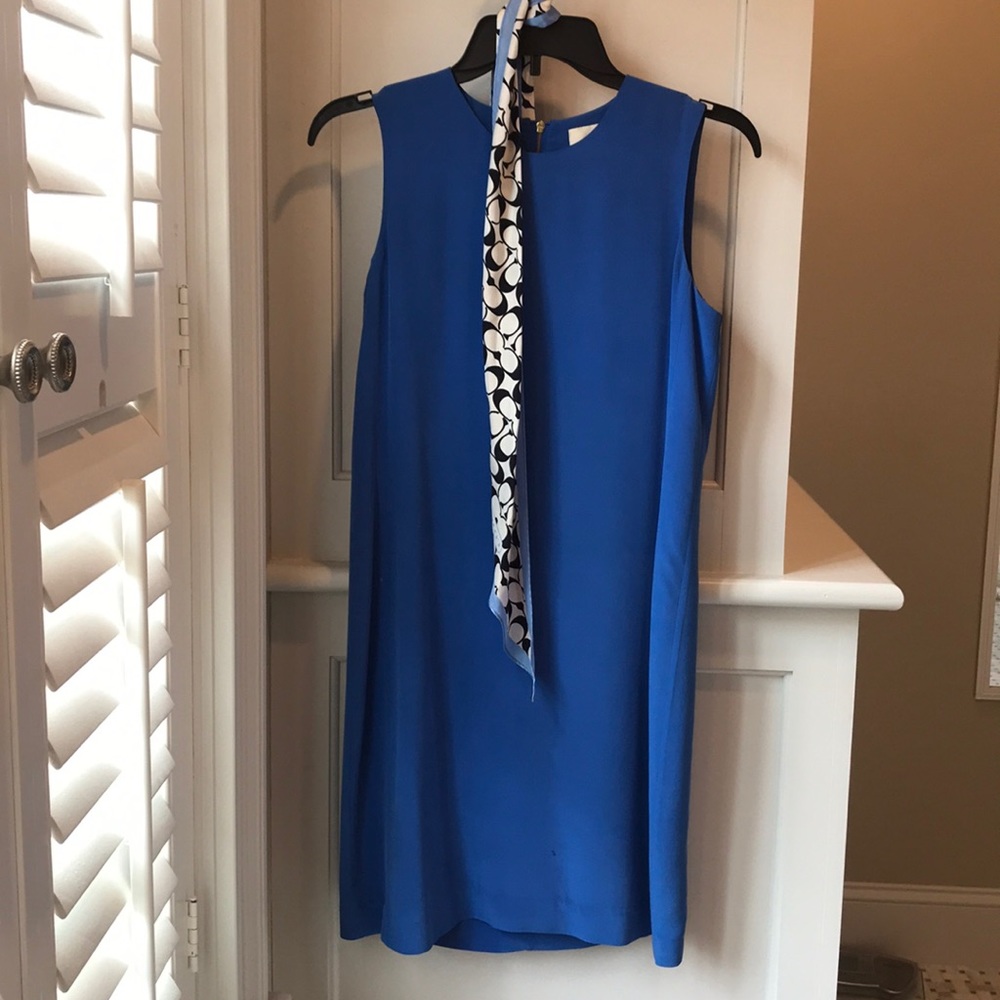 Silk Blue Dress